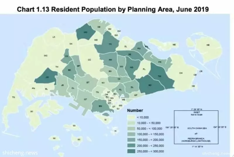 新加坡2019人口简报！！这个小红点现在有570万人口了