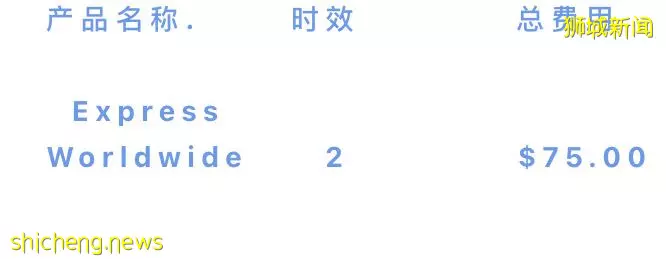 从新加坡寄国际快递到中国，各快递公司对比